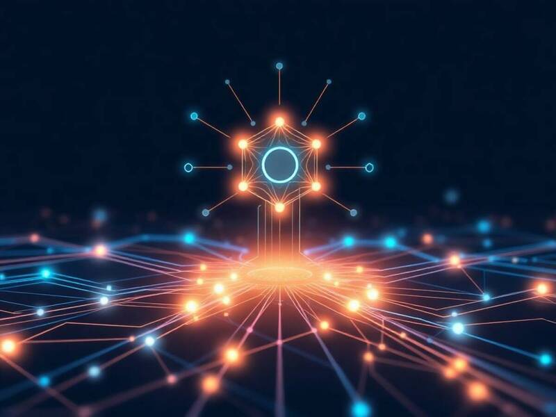 Data, AI and decision systems network visualization