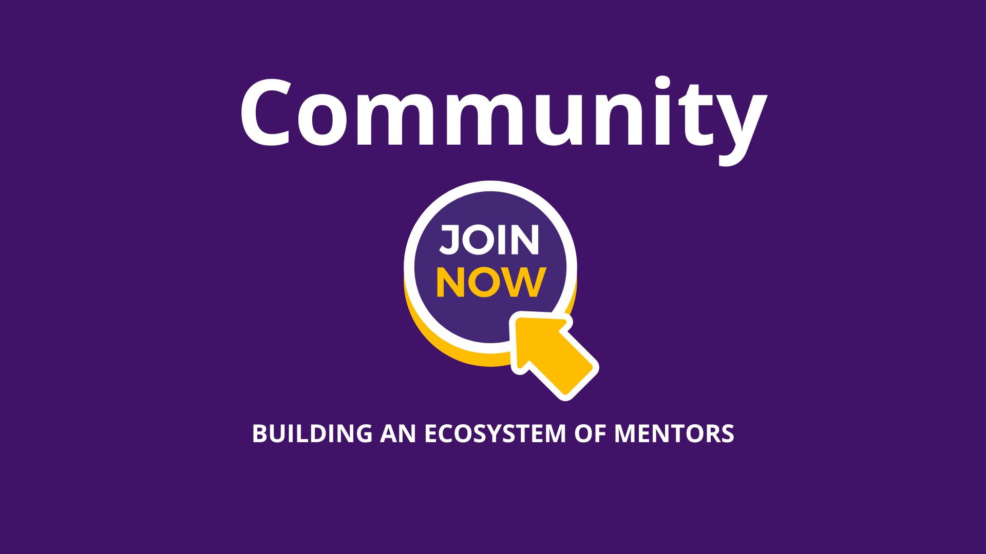 Find your committed Mentors 